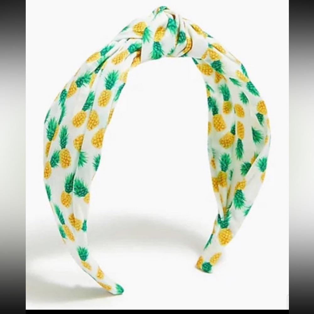J.Crew printed knot headband